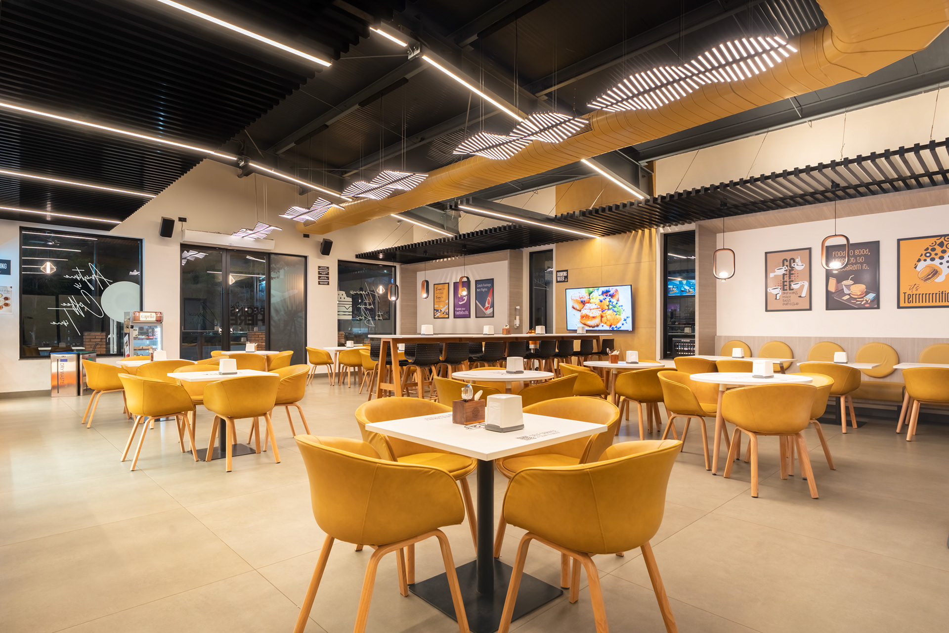 食堂丨IndiaCoimbatore丨AAKKAM ARCHITECTS-13