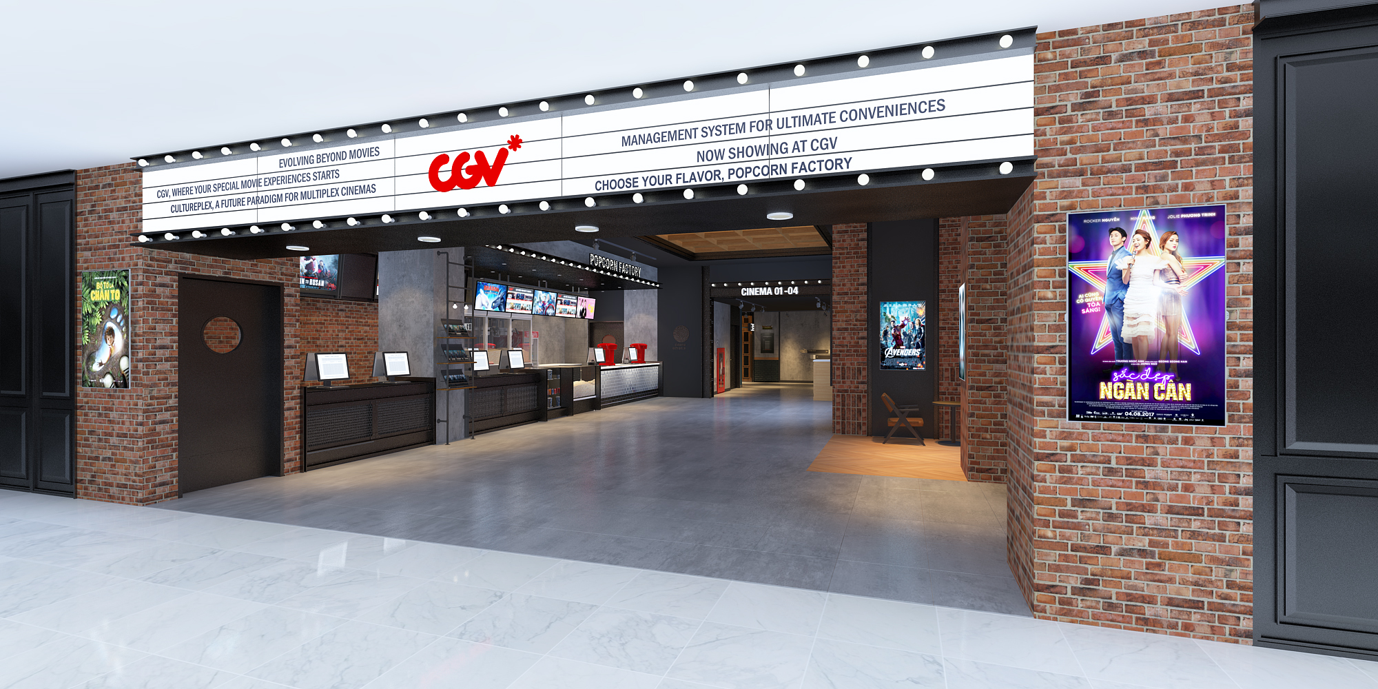 河内斯凯莱克CGV影城2018年（注：这里SKYLAKE音译为斯凯莱克，可能它有特定含义，但根据信息只能音译） 丨越南河内-4