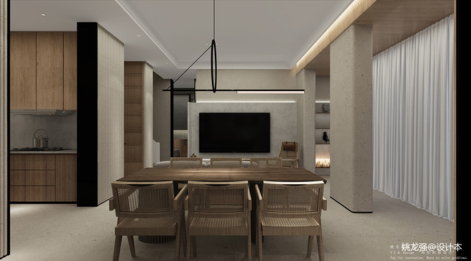 40万元三居120平米装修案例·效果图  初见诧寂-20