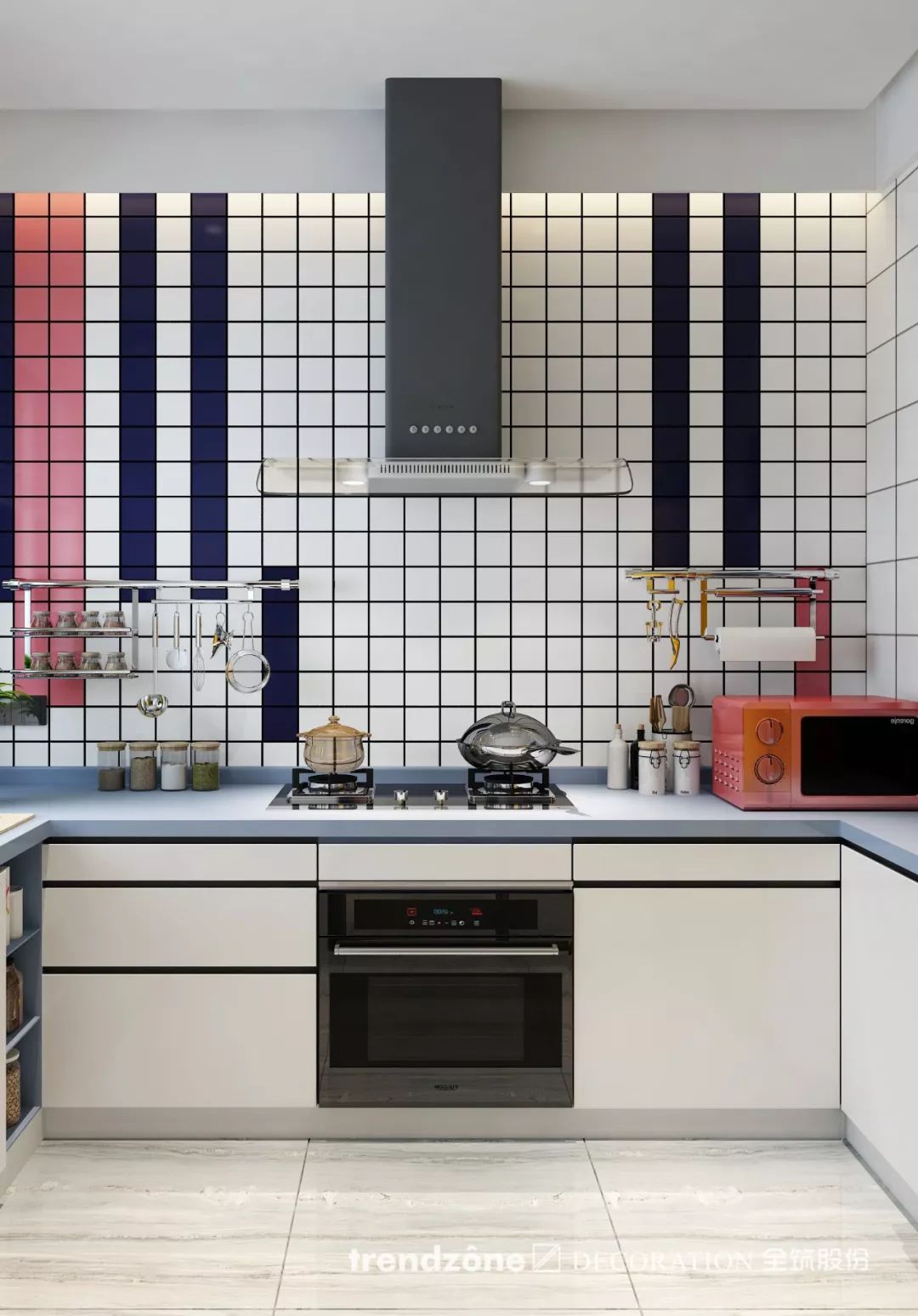 全品装饰 | 郑州华侨城 X 莫兰迪色，抽象与现实的正确打开方式-44