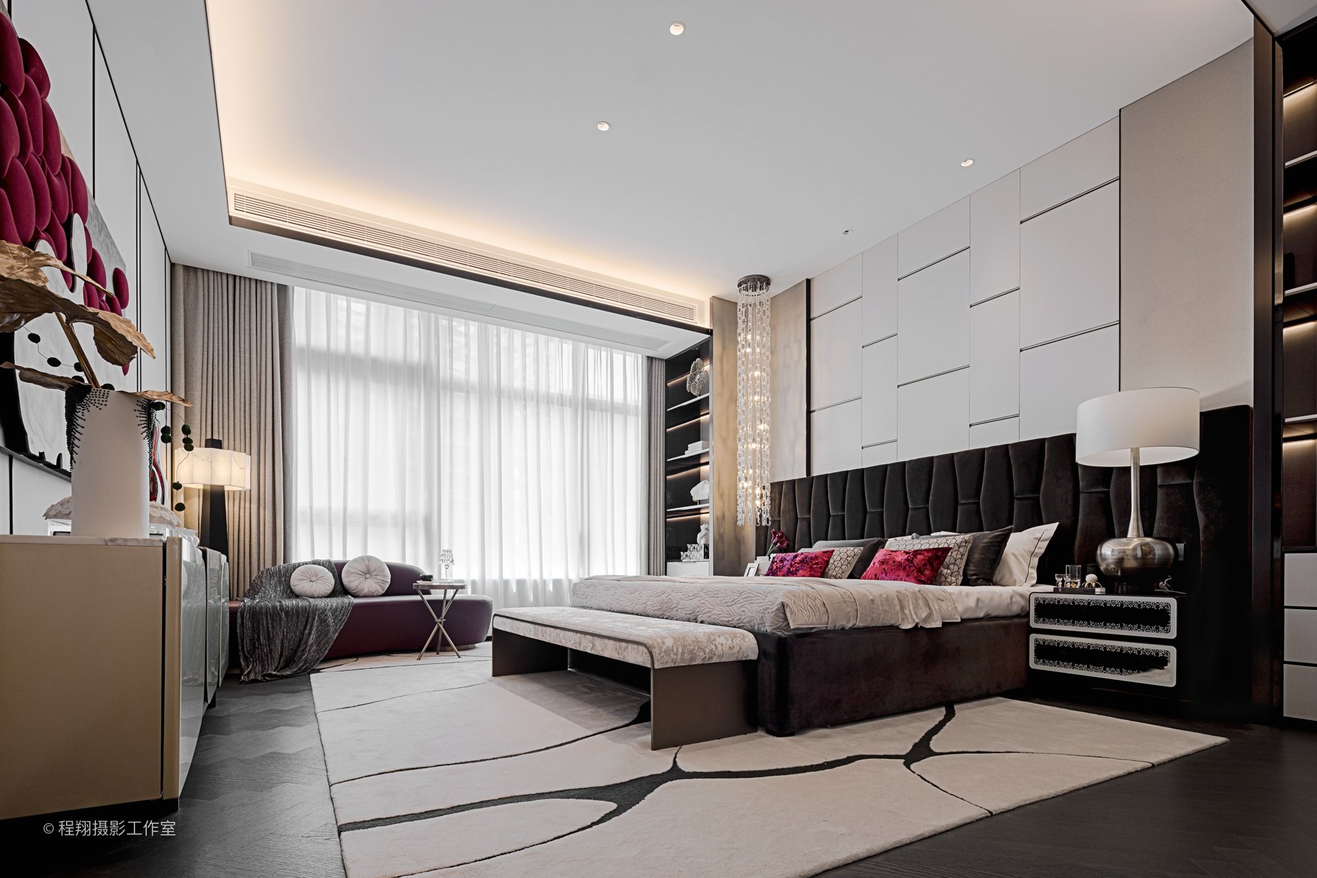 滨江·世纪国泰中心大平层丨上海郑仕梁室内设计,AVAD 范可萨设计-23