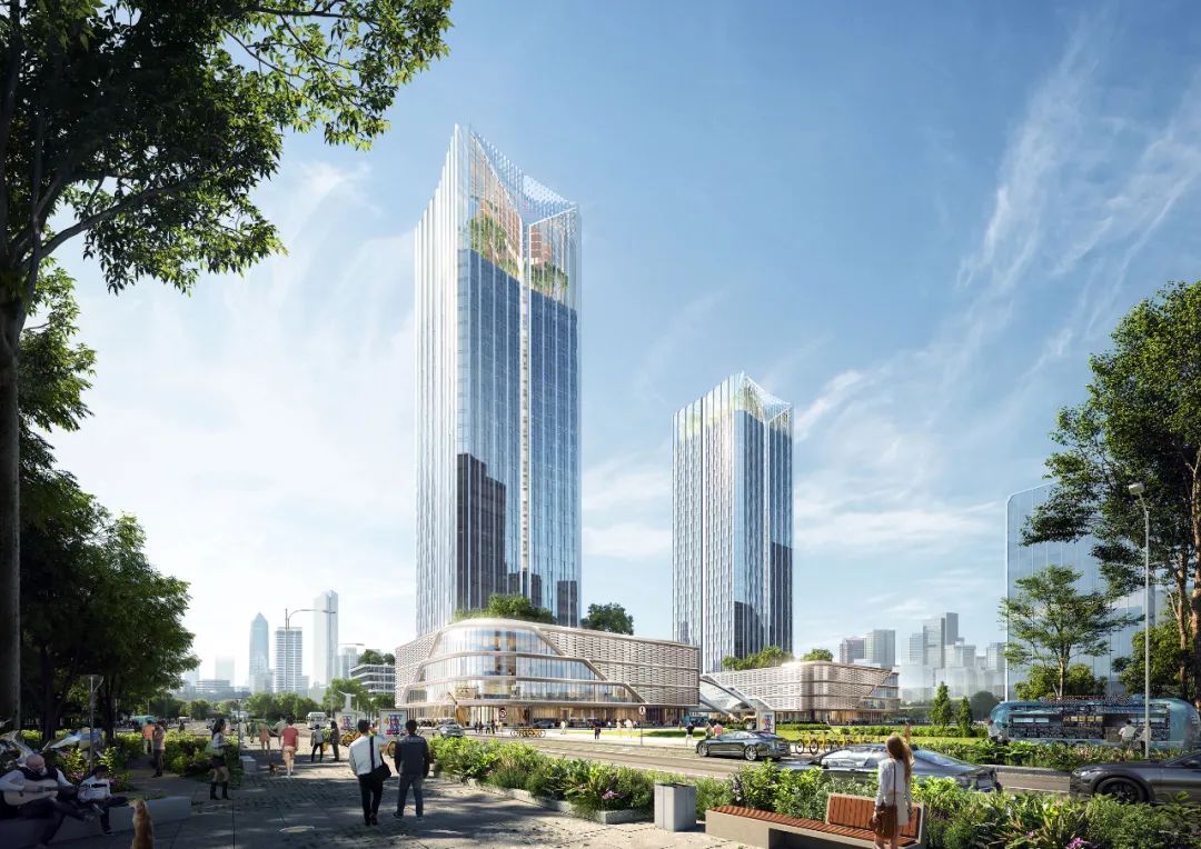 荆州新城金融中心产业孵化中心及智慧中心丨中国荆州丨Aedas与深圳市华阳国际工程设计股份有限公司联合体-35