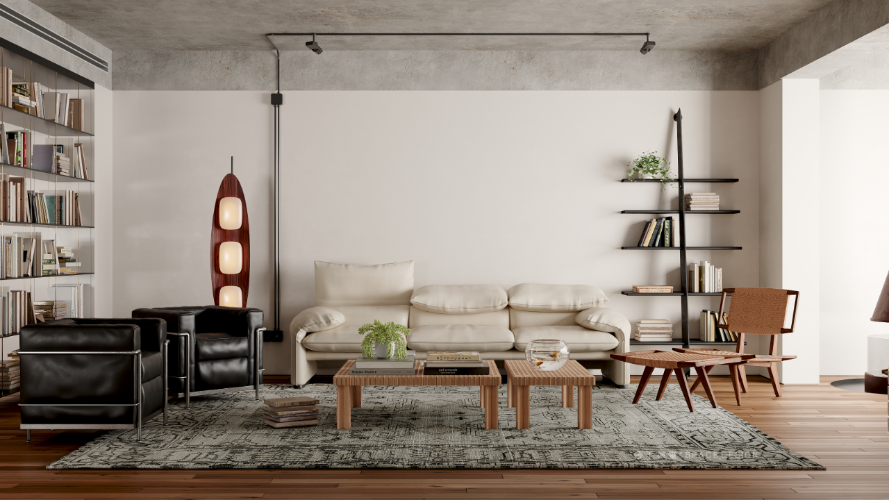 广州天銮公寓设计丨中国广州丨舍下草堂-16