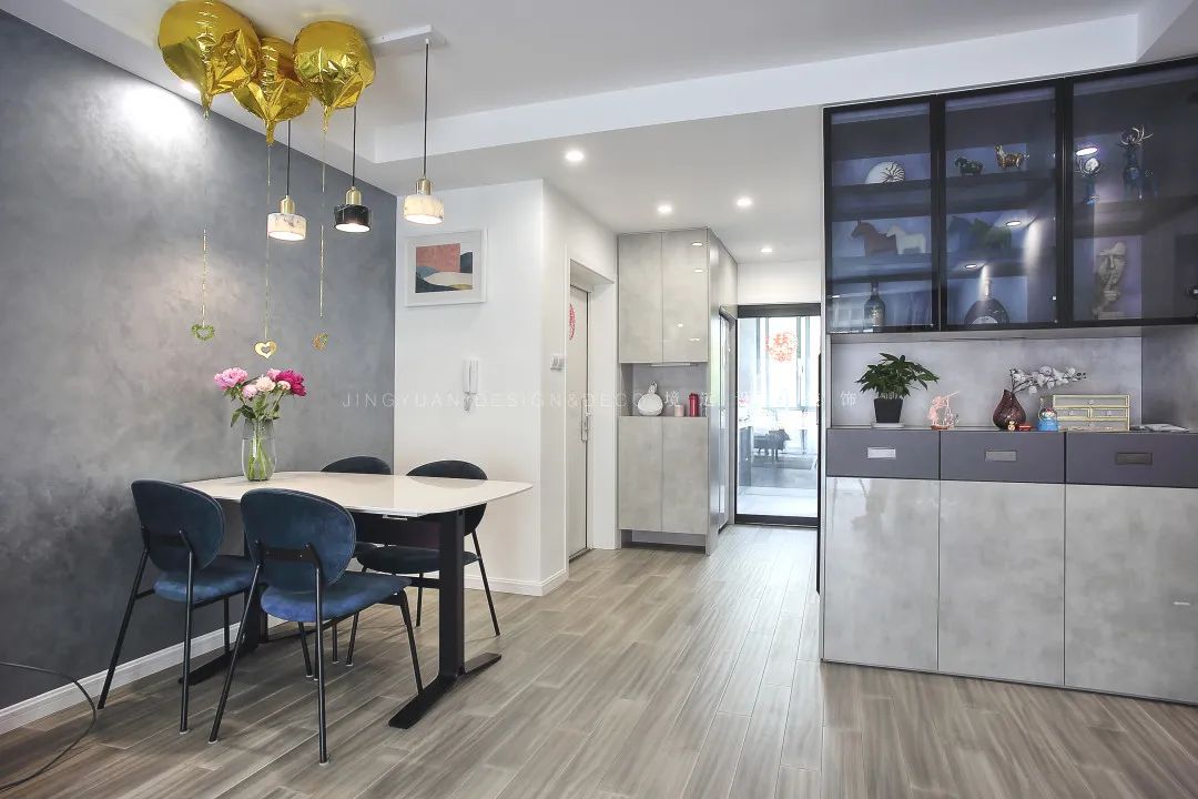 境远装饰 | 90 平现代黑白灰二居室，个性舒适空间-42