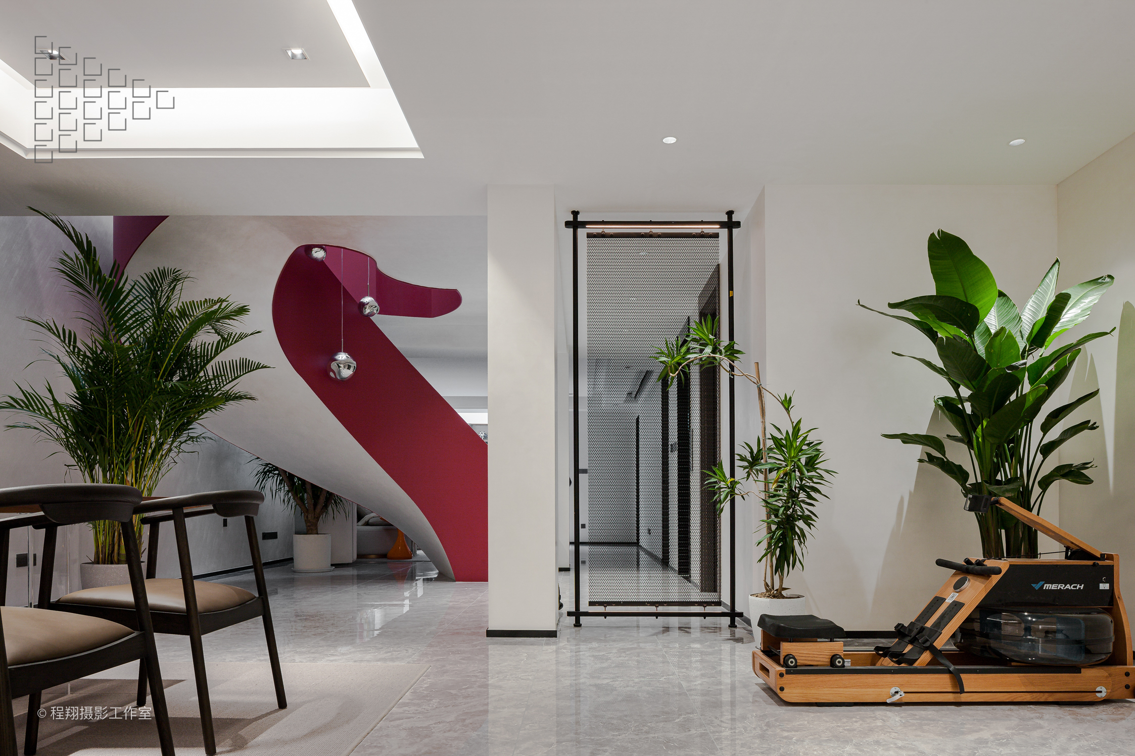 杭州金地十方别墅现代家装实景拍摄案例丨中国杭州丨夏萃,孔杰室内设计机构-2