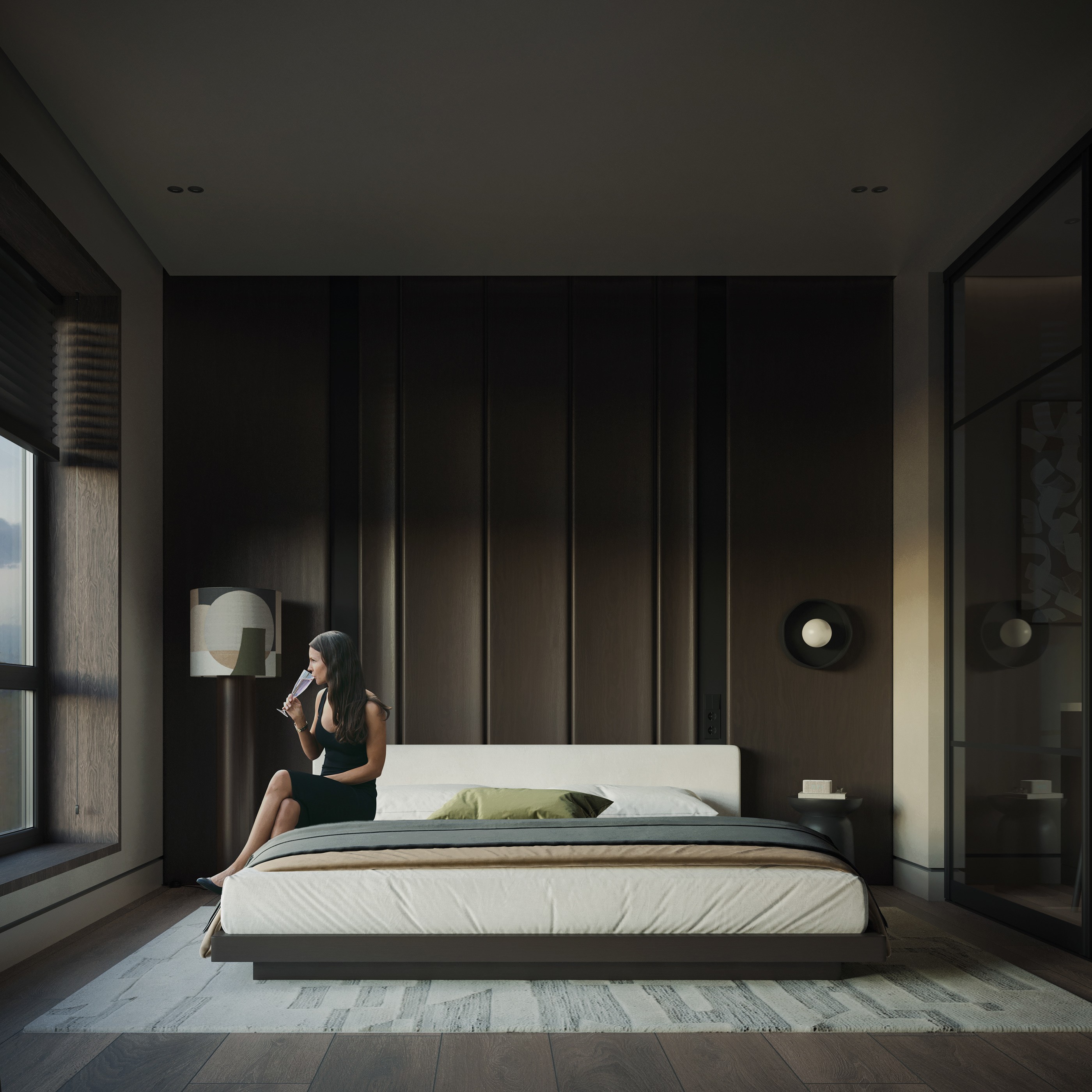 高级灰调 空间设计！-10