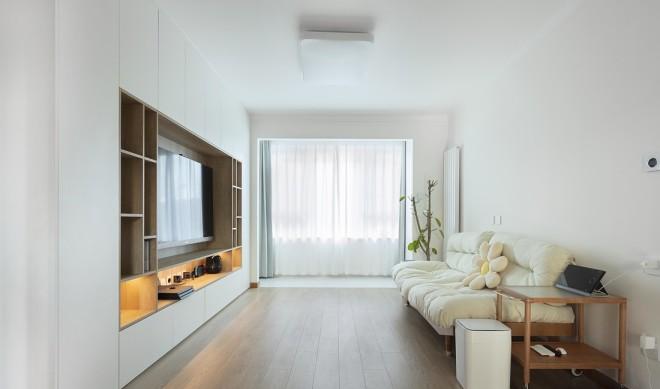 原木++奶白,温馨治愈的宜居之家-10