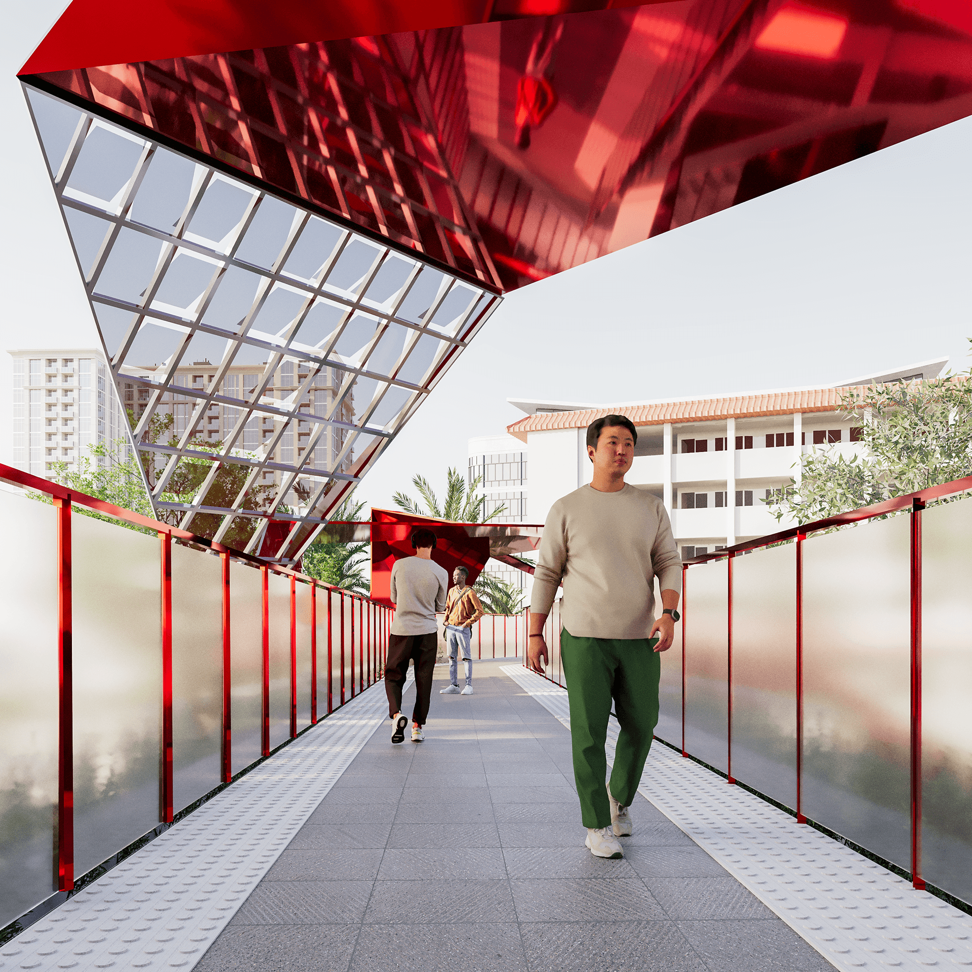 PEDESTRIAN BRIDGE COMPETITION DESIGN-6