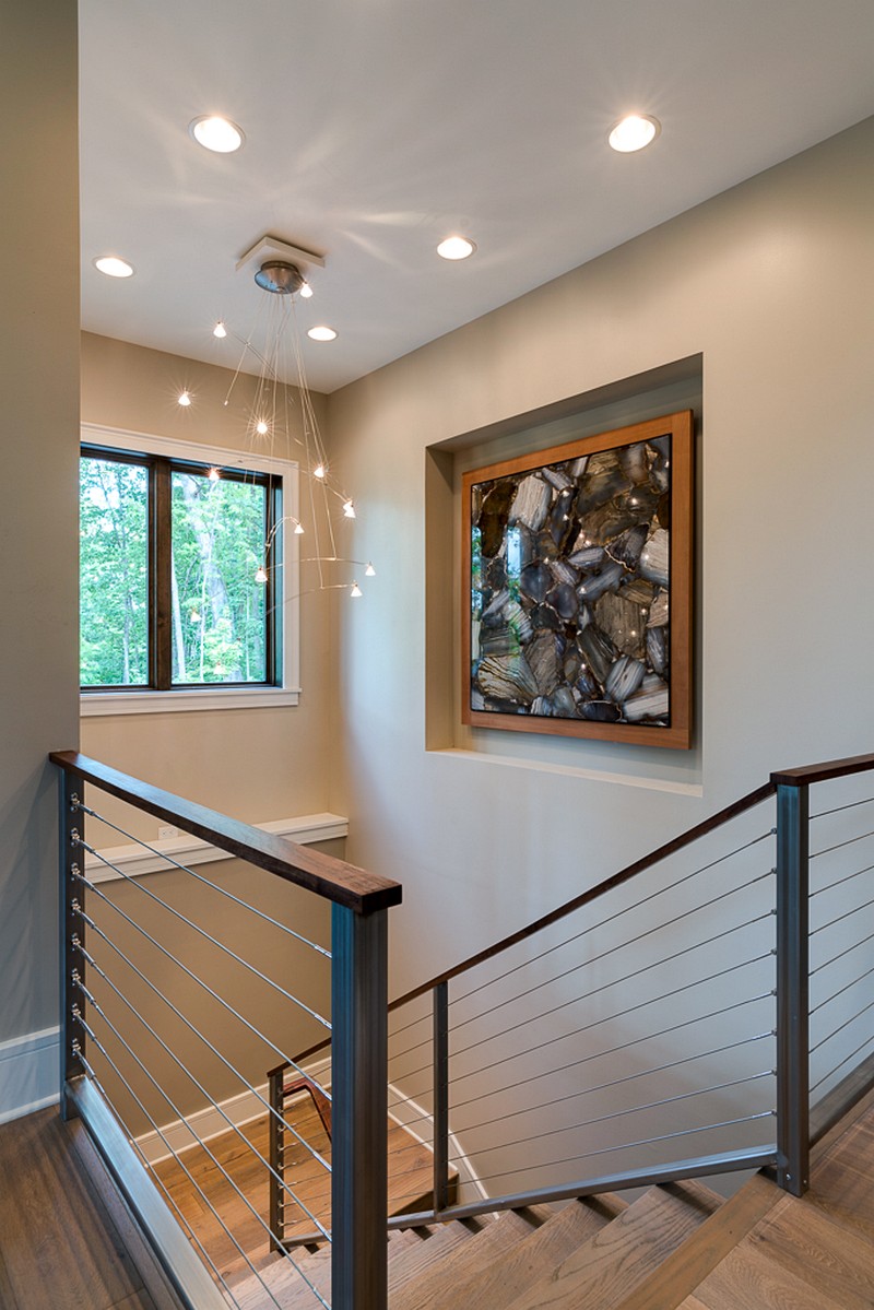 韦内斯维尔山地现代工匠住宅-20