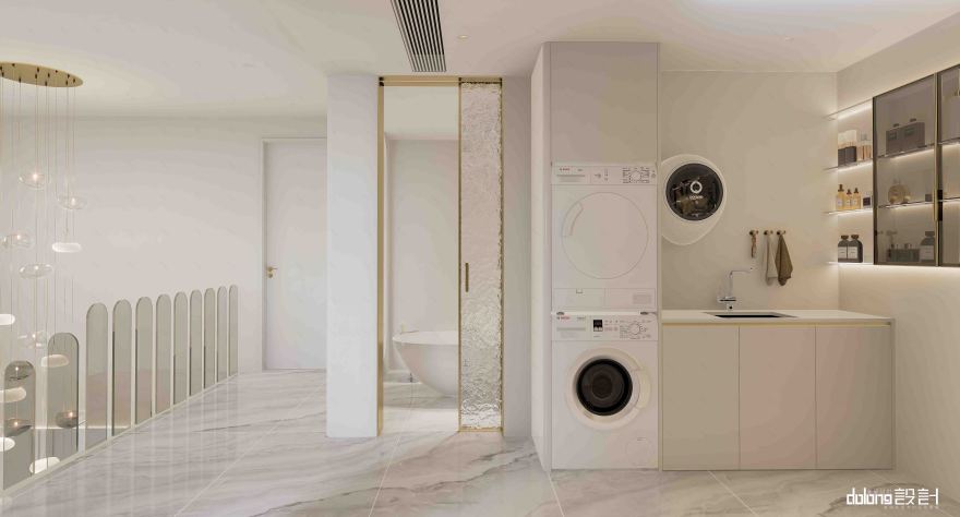 桃花园著跃层丨DoLong董龍设计-37