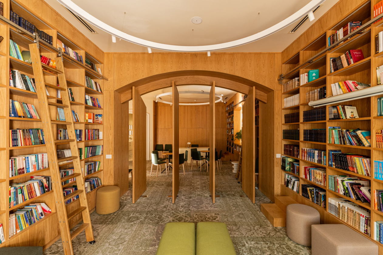 乌兹别克斯坦塔什干共和国儿童图书馆改造丨ludi_architects工作室-2