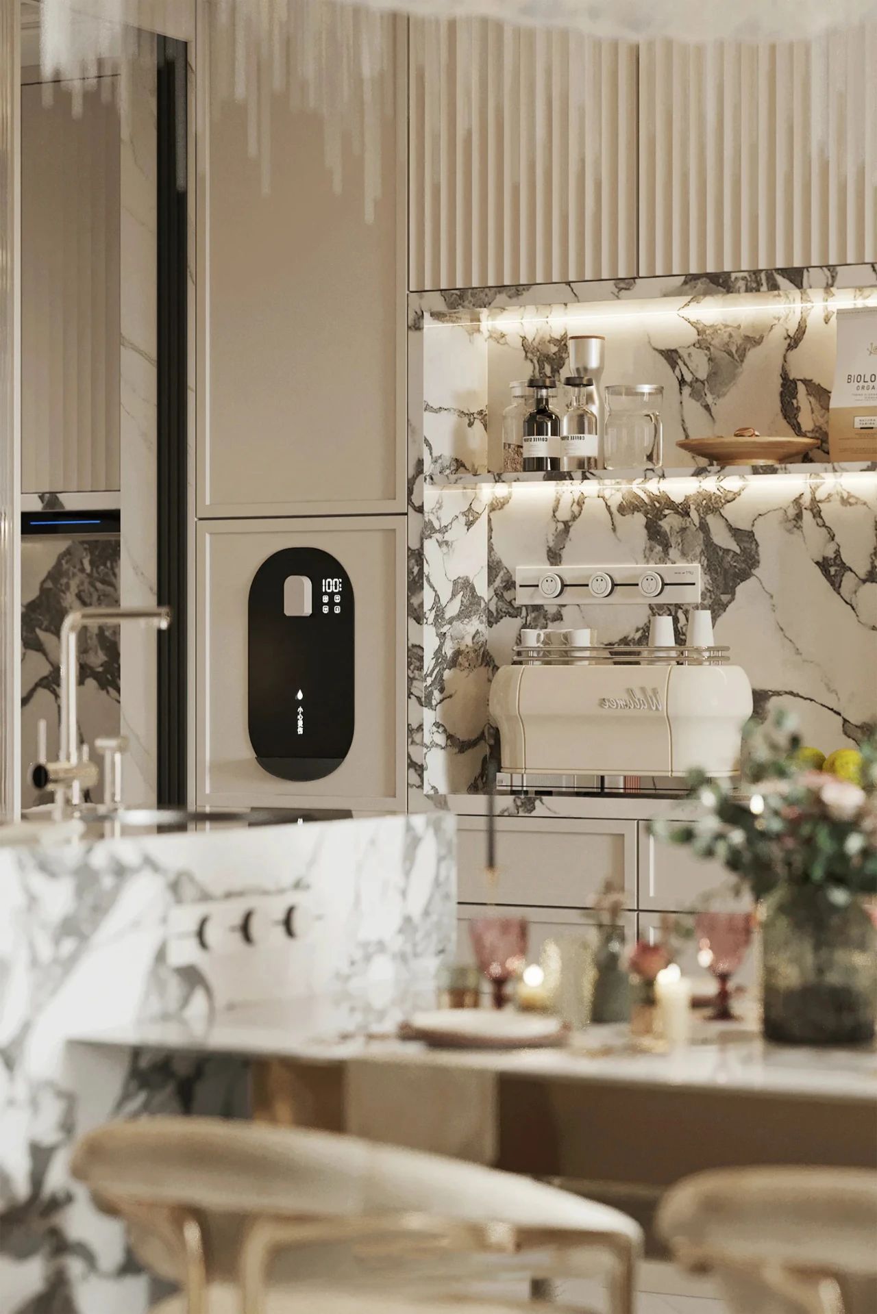 魔方空间丨上海256m²宝格丽公寓丨中国上海丨魔方空间设计-18