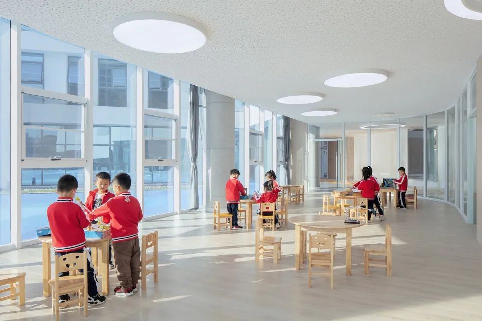 黄陵县新区幼儿园 | 自然开放的空间设计-68