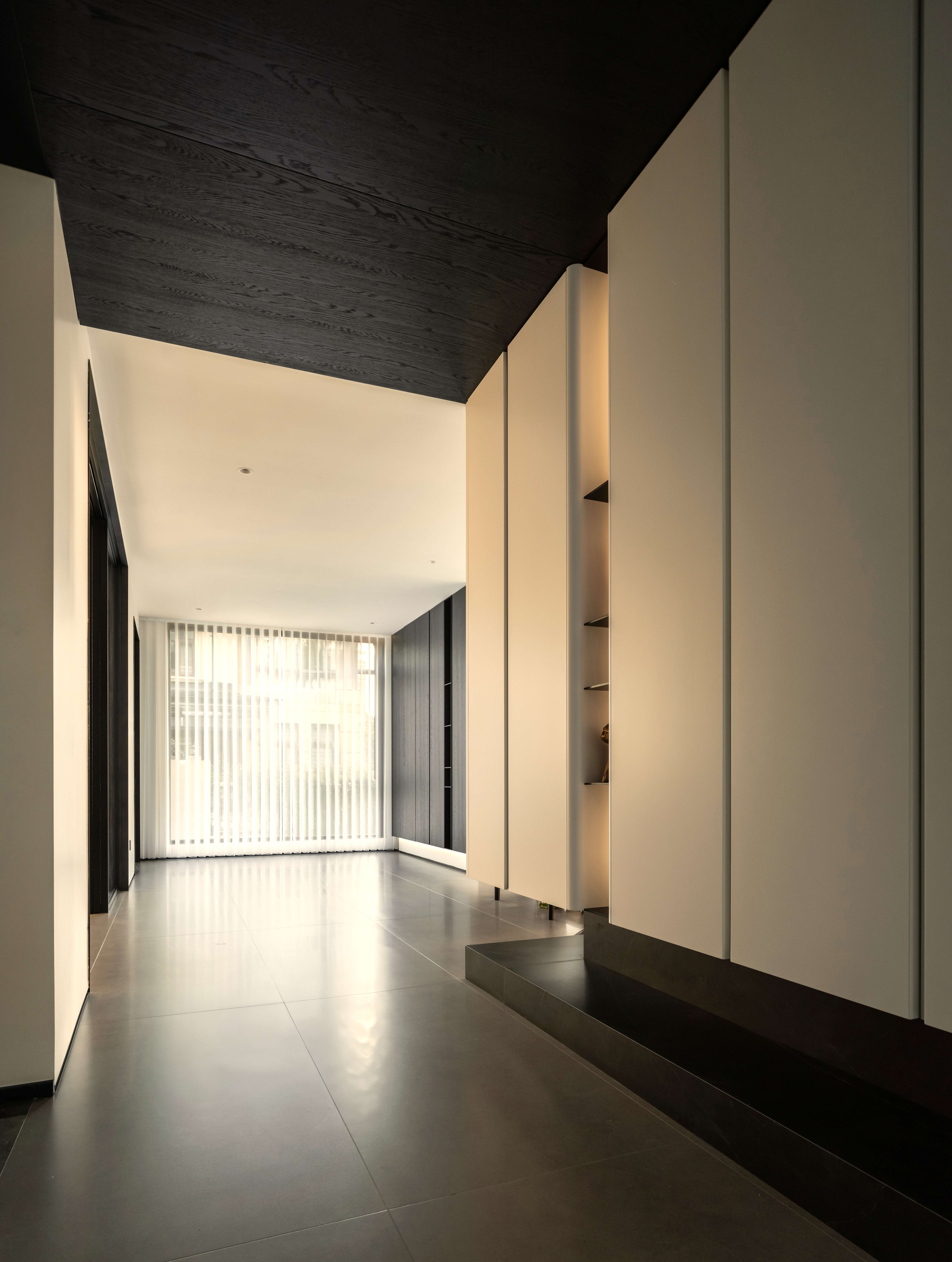 黑白重构,400㎡四层别墅的极简新生丨北岩-24