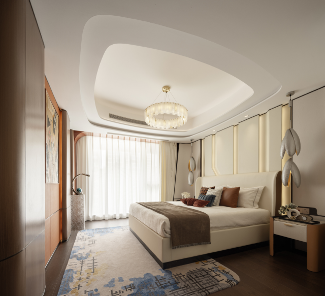 上荷设计新作|河北大榕树·海棠云颂样板间-27