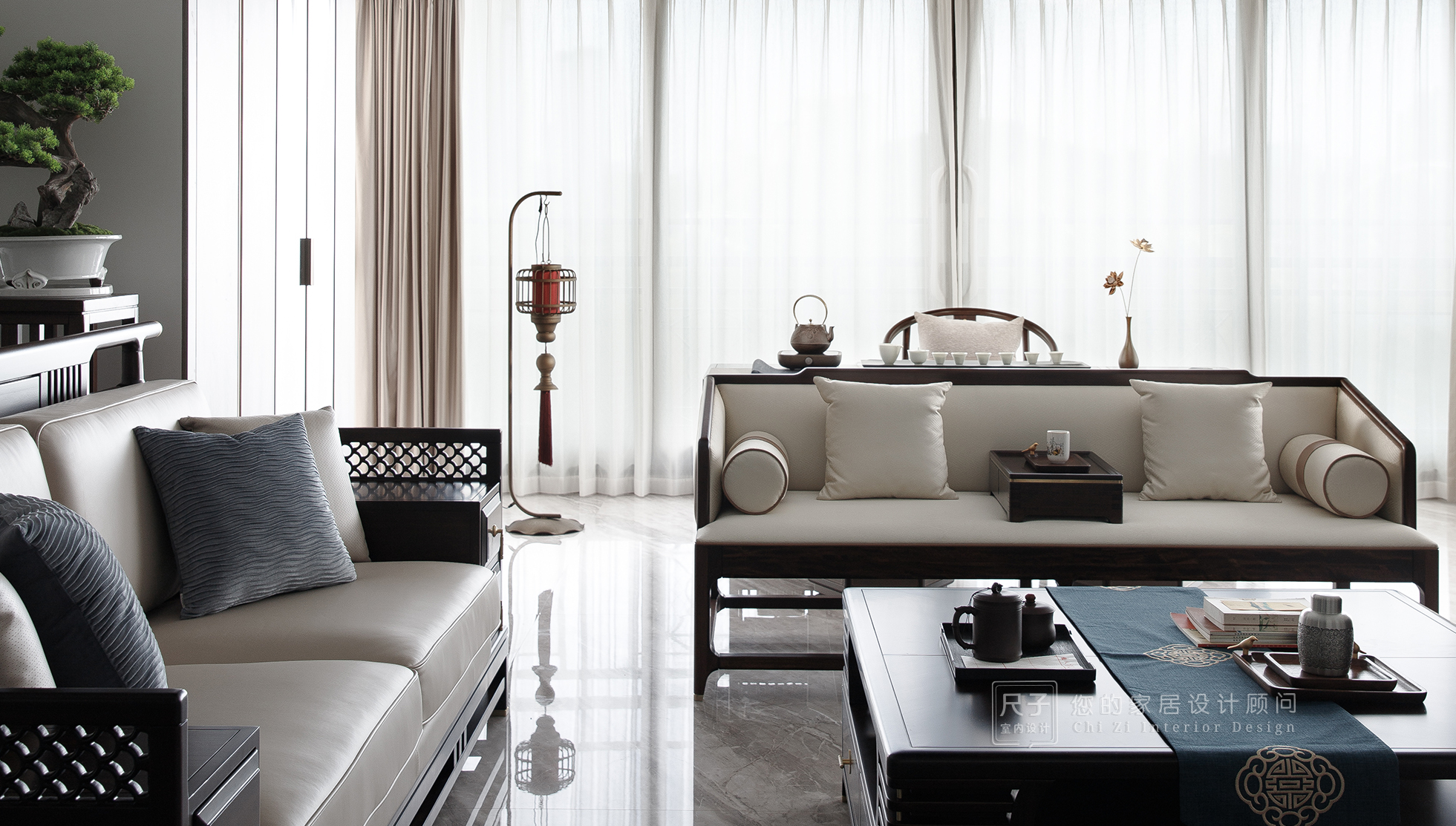 知味 · 愈久弥香,静谧的东方韵味丨尺子室内设计-38