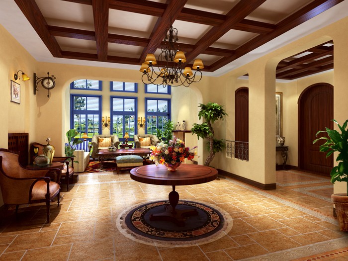 "三种风格样板房设计 | 地中海、美式、法式"-2