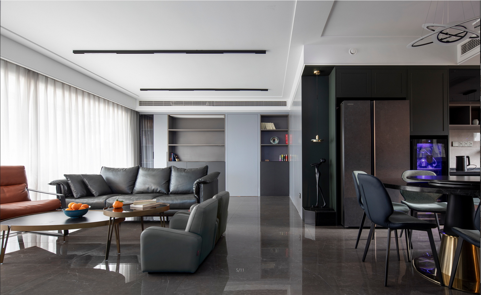 山茶 · 合肥滨湖时光印象现代轻奢风设计丨中国合肥-42