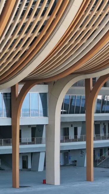 大地幕墙携行业同仁共探大湾区文化体育中心-73