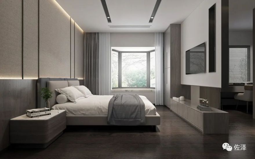 香开长龙现代家居,自由与高级灰的完美融合-79