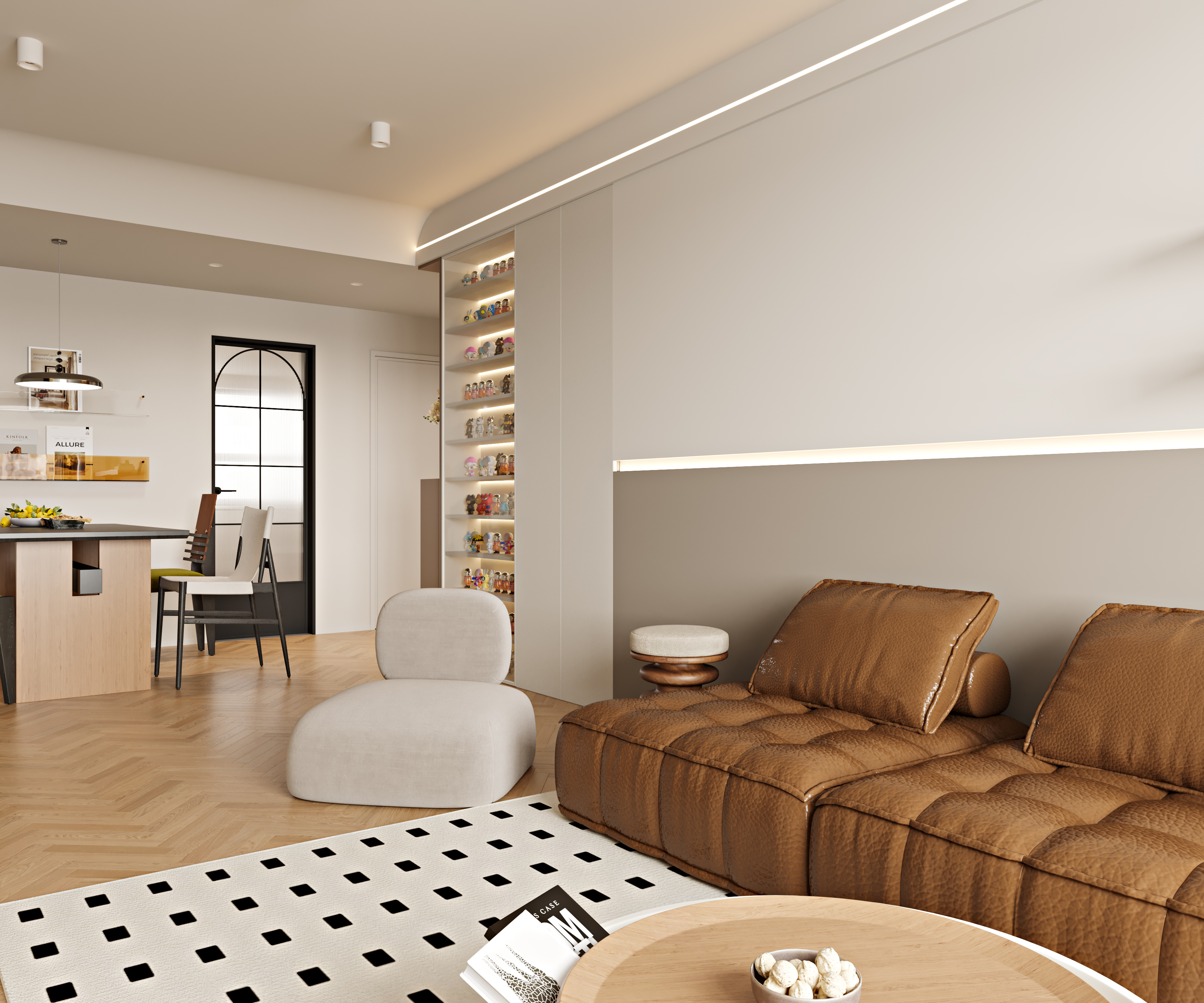 现代奶油简约风-艺米效果图-5