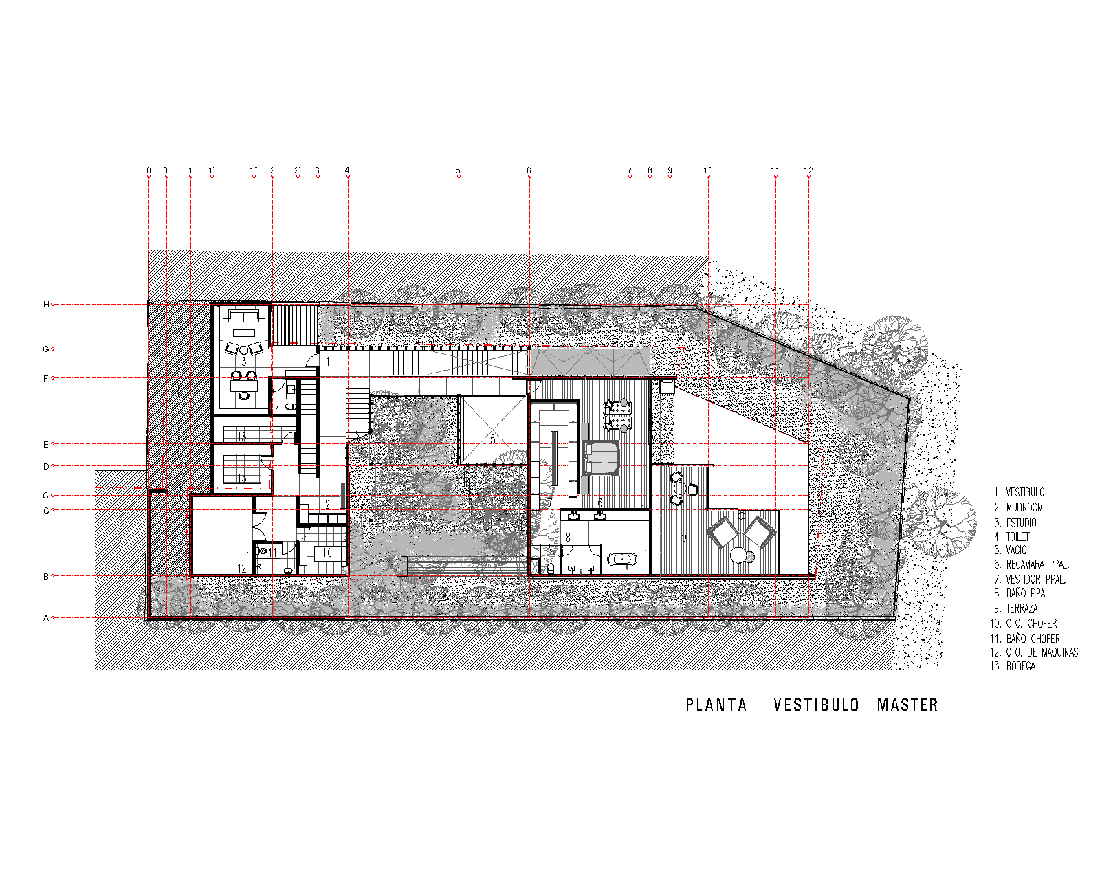 森林中的几何之家-49