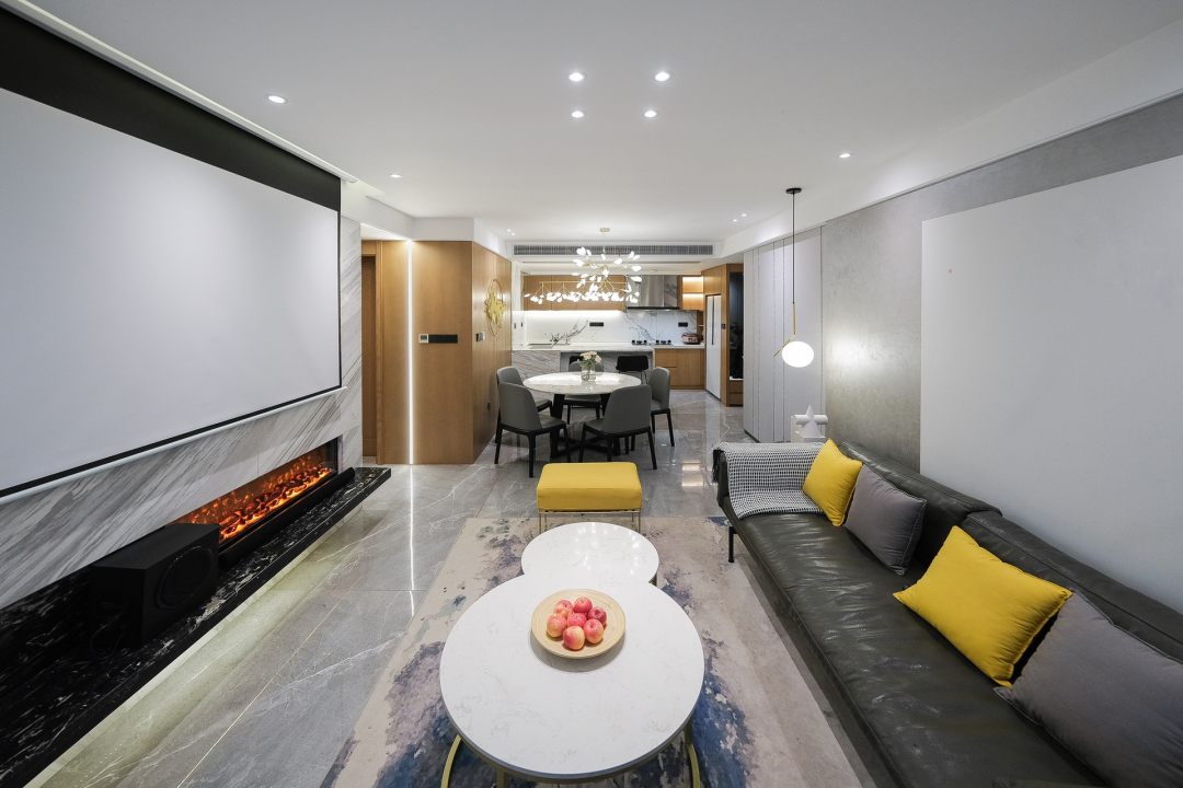 康桥融府平层公寓设计丨中国重庆丨WINYE 云也空间设计研究社-15