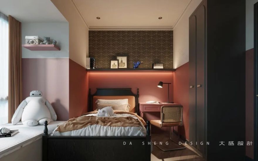 和顺园法式复古浪漫家居设计丨中国南宁丨大盛设计事务所-56