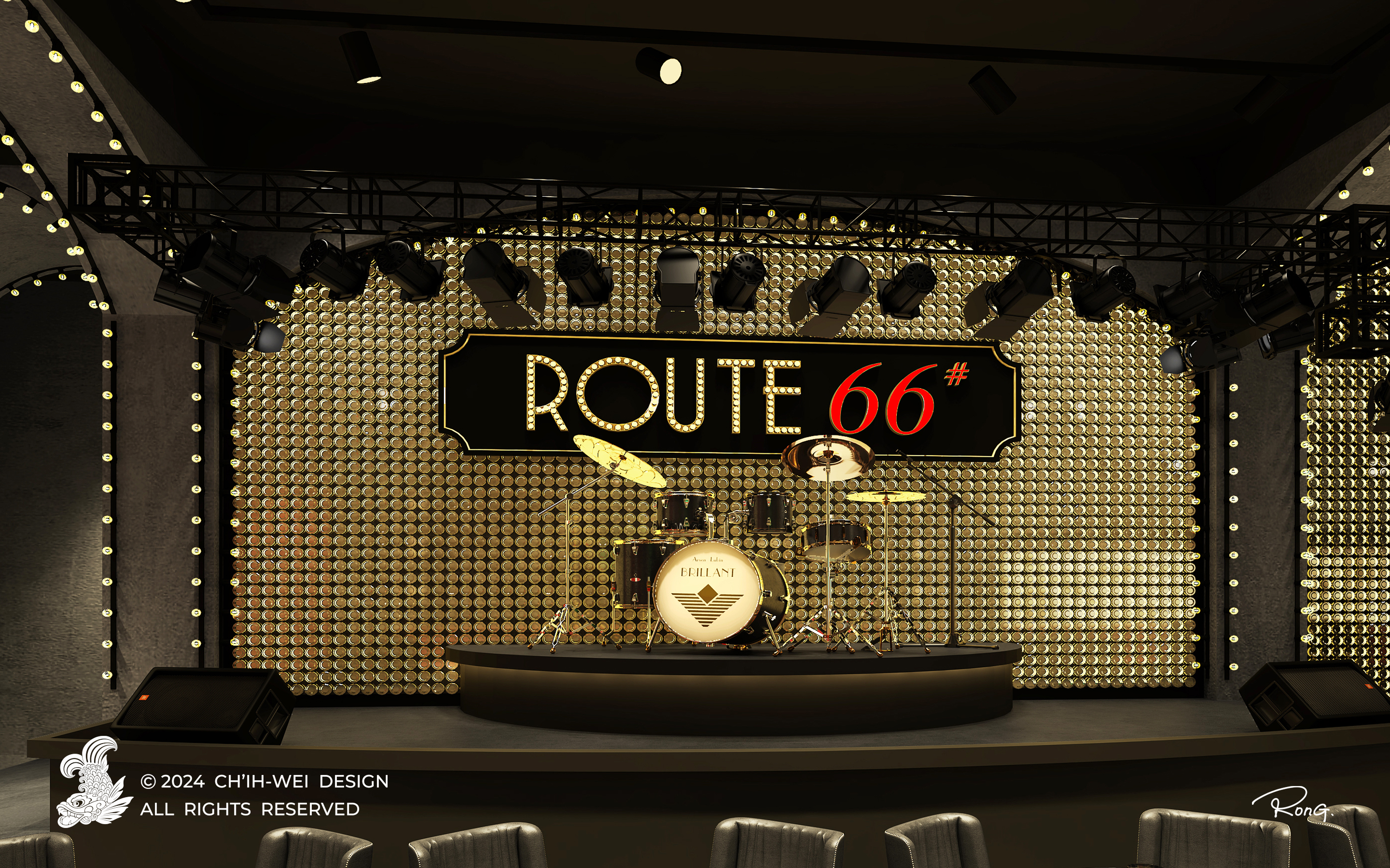 ROUTE 66#酒吧丨中国昆明丨昆明 CH`IHWEI 设计工作室-7