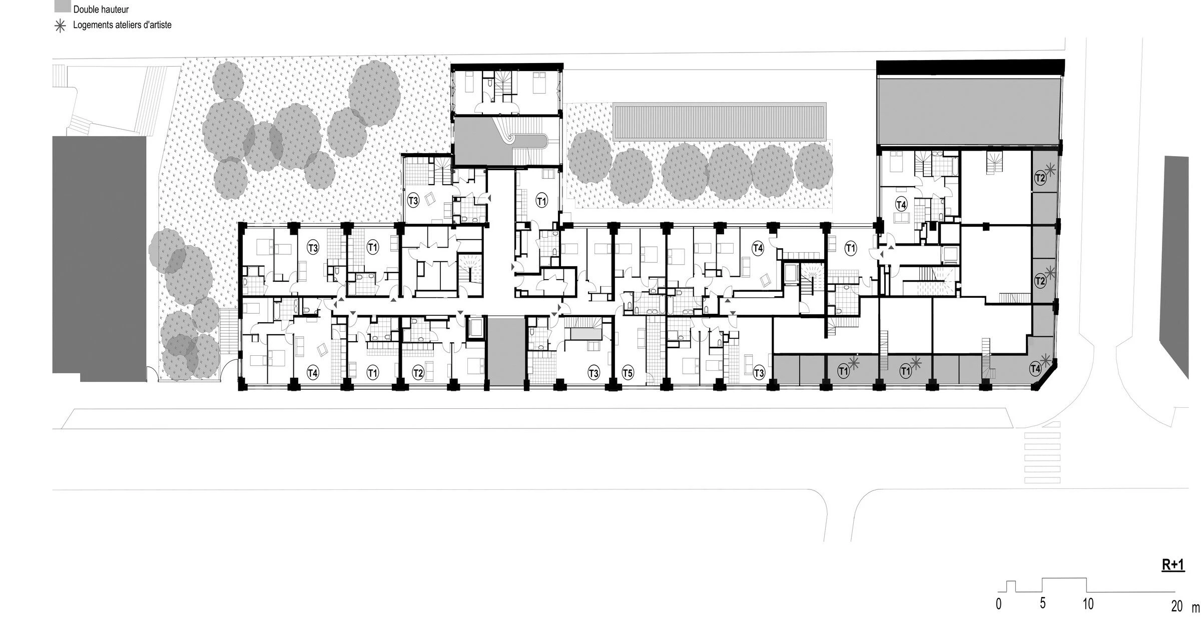 Télécom Paris 住宅修复项目丨法国巴黎丨Atelier Philéas Architecture-52