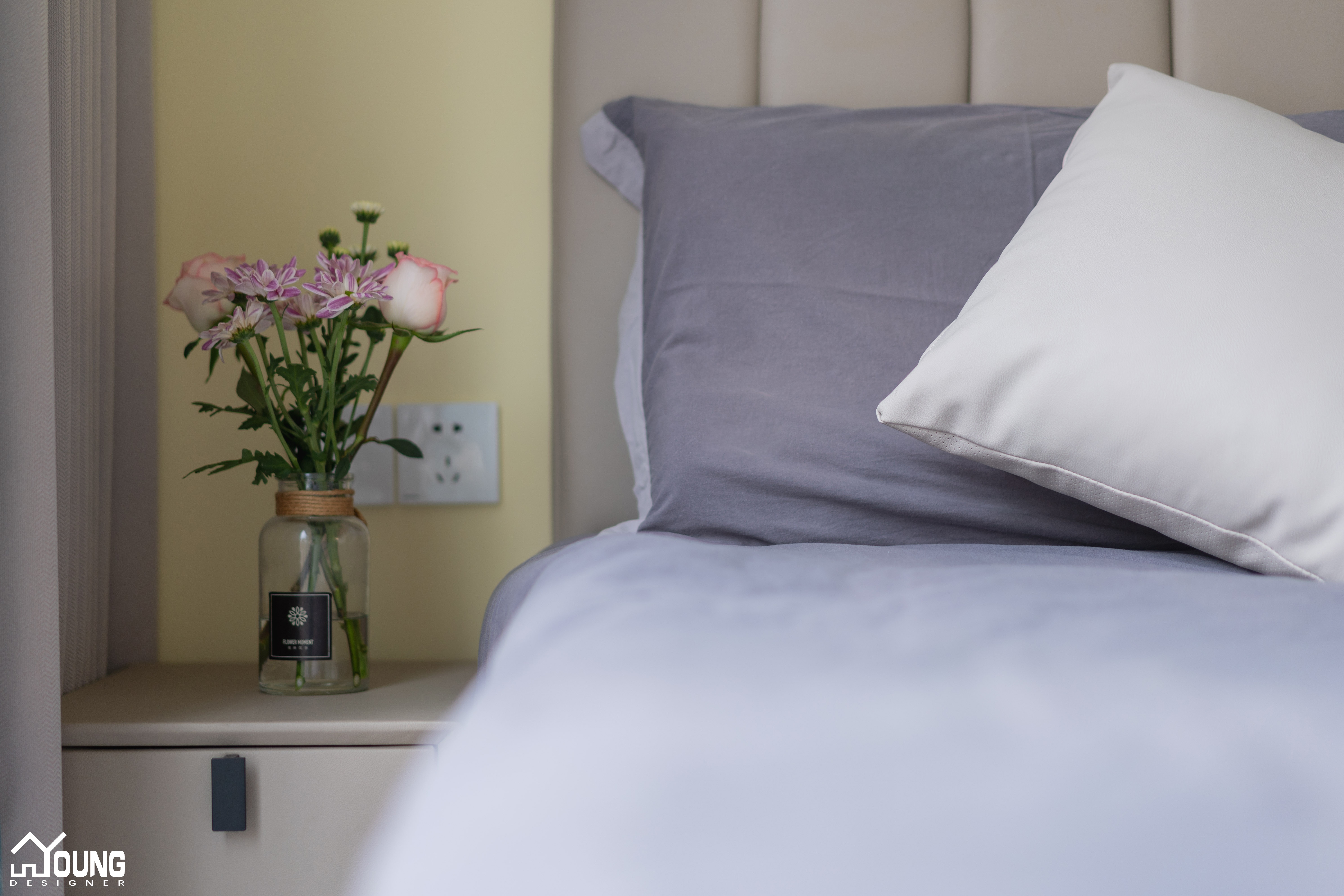 厦门角美中骏四季阳光三期 118㎡现代简约浪漫居所丨中国厦门丨YOUNG 室内设计工作室-17