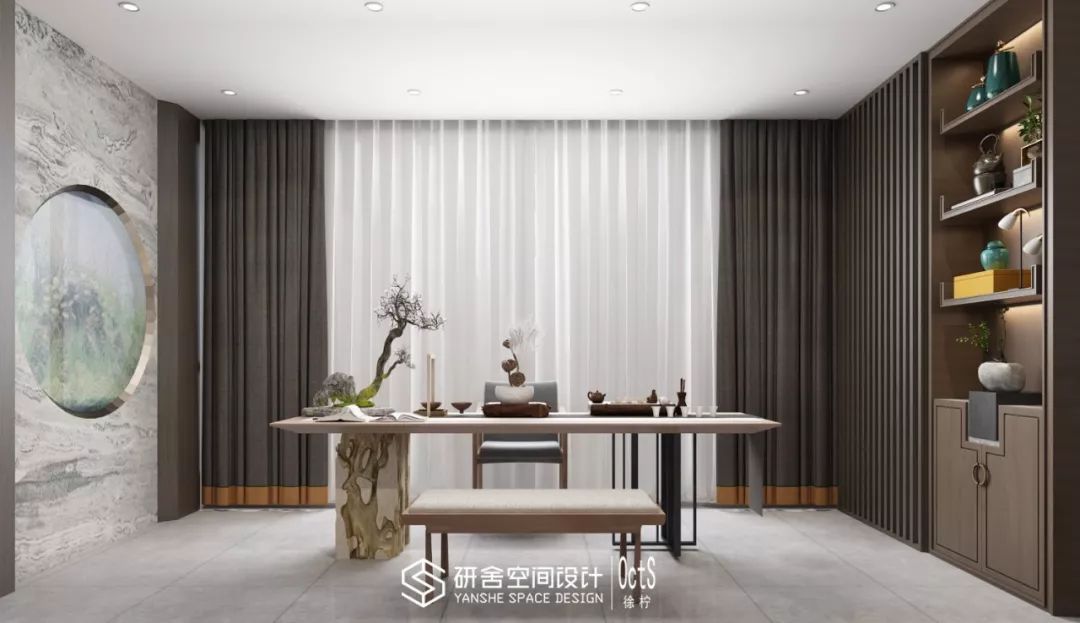 研舍.设计 | 新中式“山海”-26