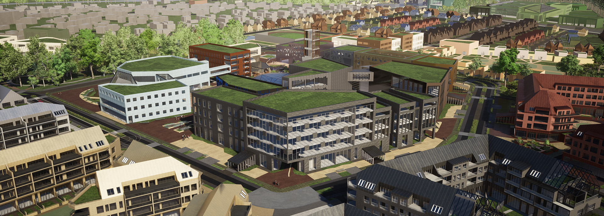 高密度和低层多功能木结构住宅区丨波兰比得哥什丨Damian Dominiczak-221