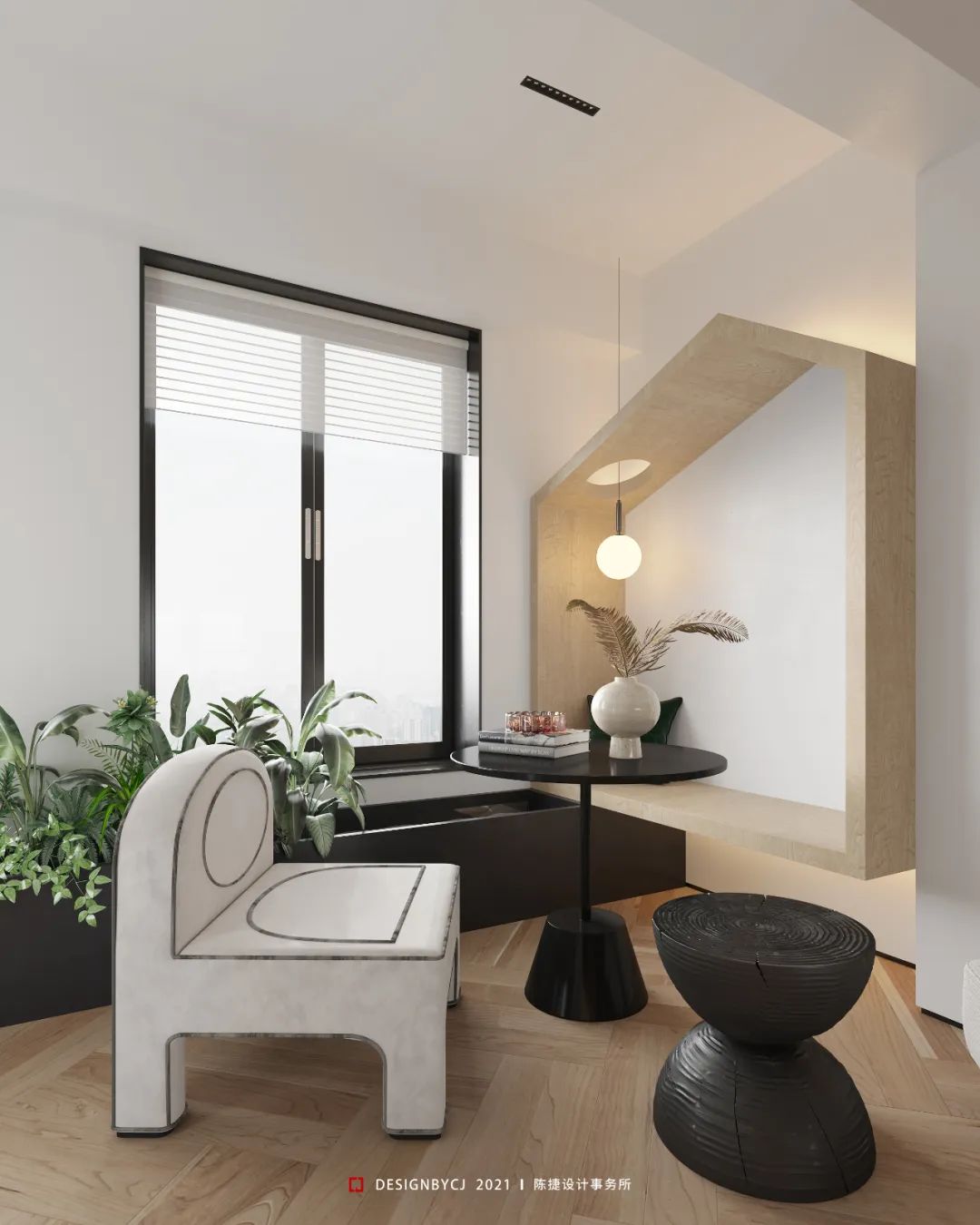 汕头悦景逐光 · 现代极简空间的光影魅力丨中国汕头丨集句设计-15