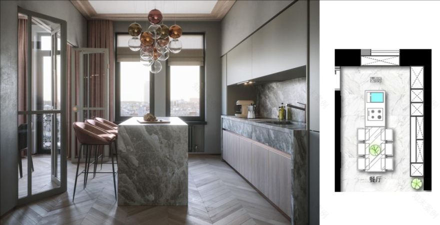 品界设计正弘瓴 A1 户型研发,定义城市顶豪新奢主义-102