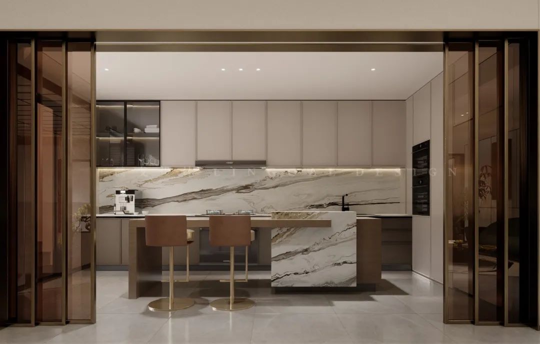 摩登东方 · 重庆上景臺合院别墅设计丨中国重庆丨麟戈设计-36