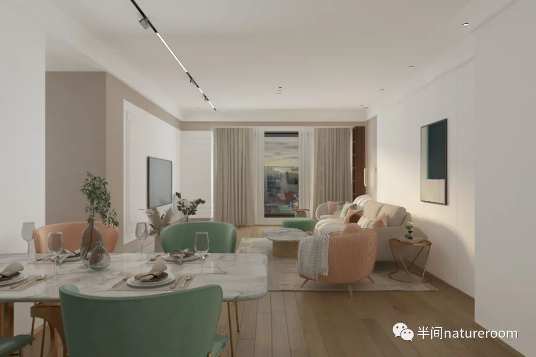 马卡龙色的甜蜜之家 · 贵阳万科大都会花样丨中国贵阳丨上海半间设计贵阳分公司-33