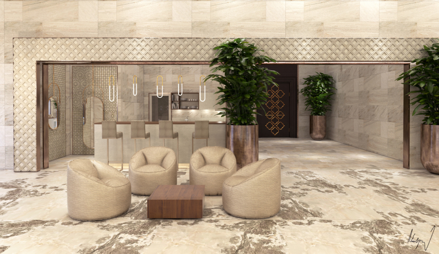 卡塔尔多哈私人游泳池设计丨SAMIHA DHIFAOUI-14