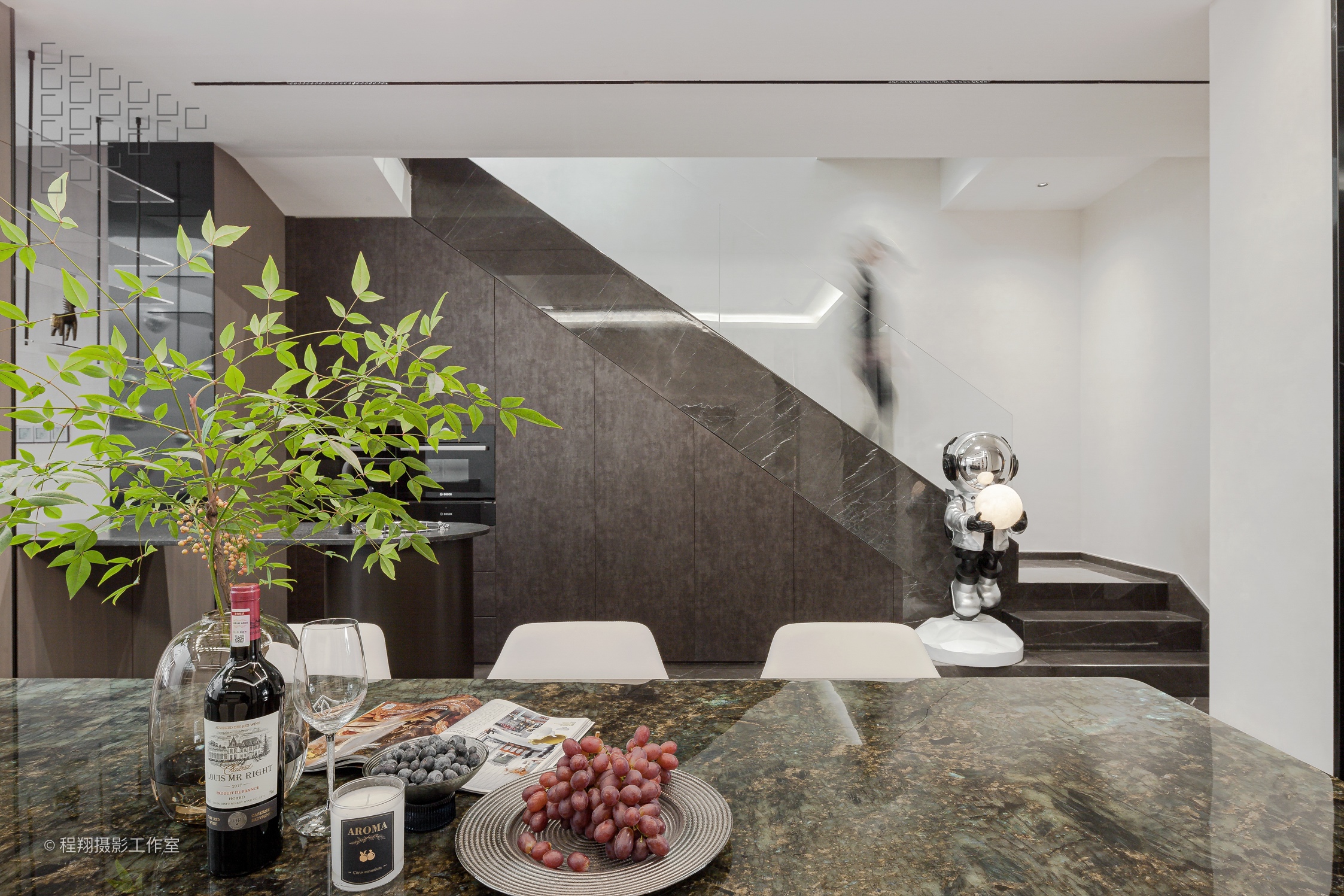 杭州金地十方别墅现代家装实景拍摄案例丨中国杭州丨夏萃,孔杰室内设计机构-10