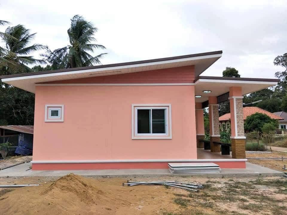 500 万新婚夫妇适用的粉色系 4 层住宅-11