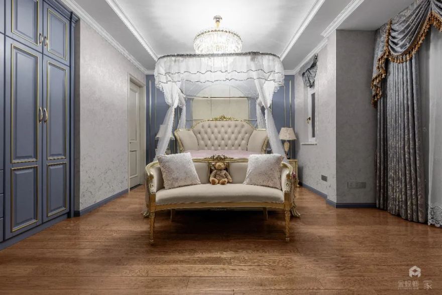 复古美式遇见浪漫法式,多元风格打造幸福之家丨金螳螂家吴中店-35