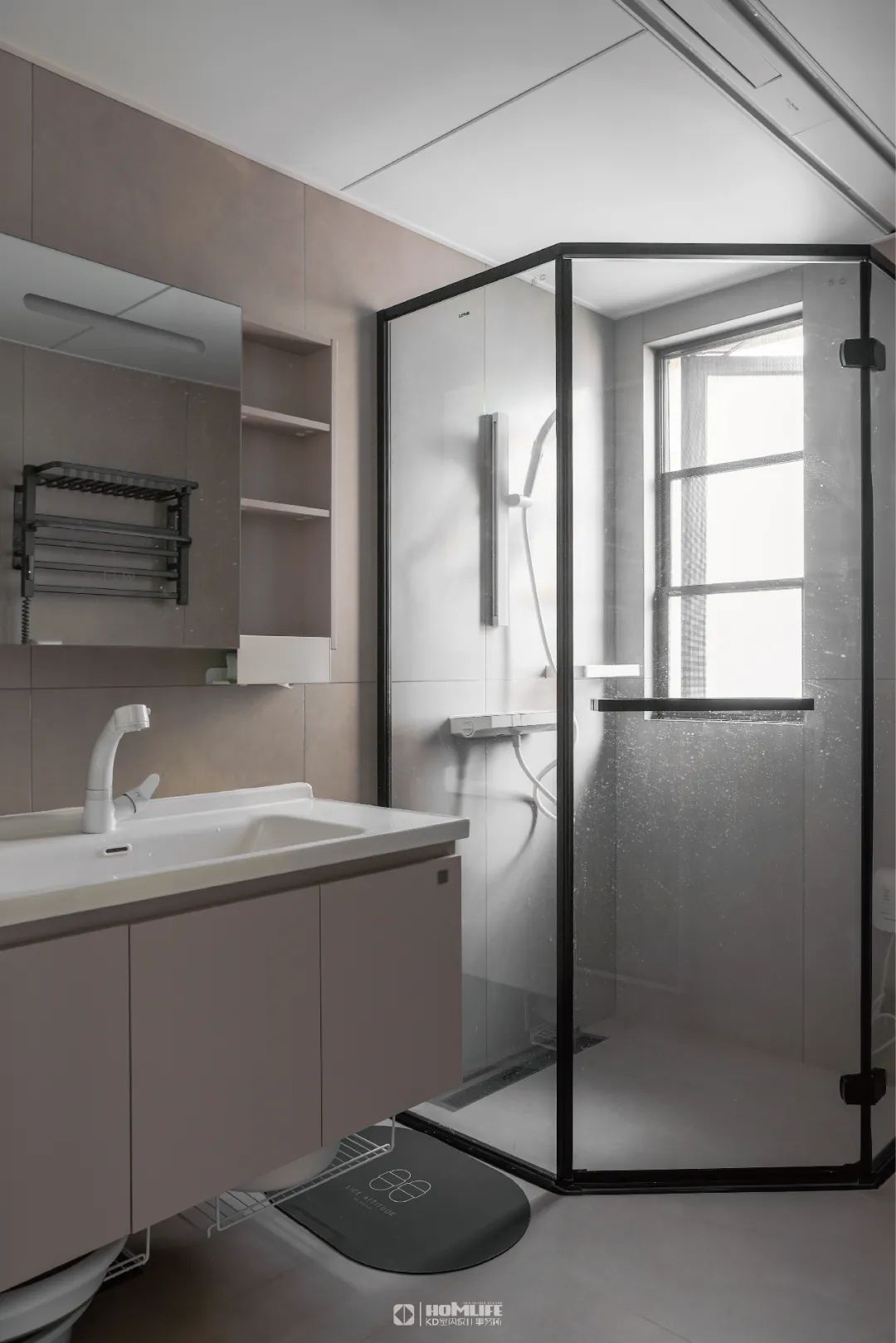 光影映画  中央公园·懿颂100㎡简约澄明丨中国重庆丨恺悦陈设-60