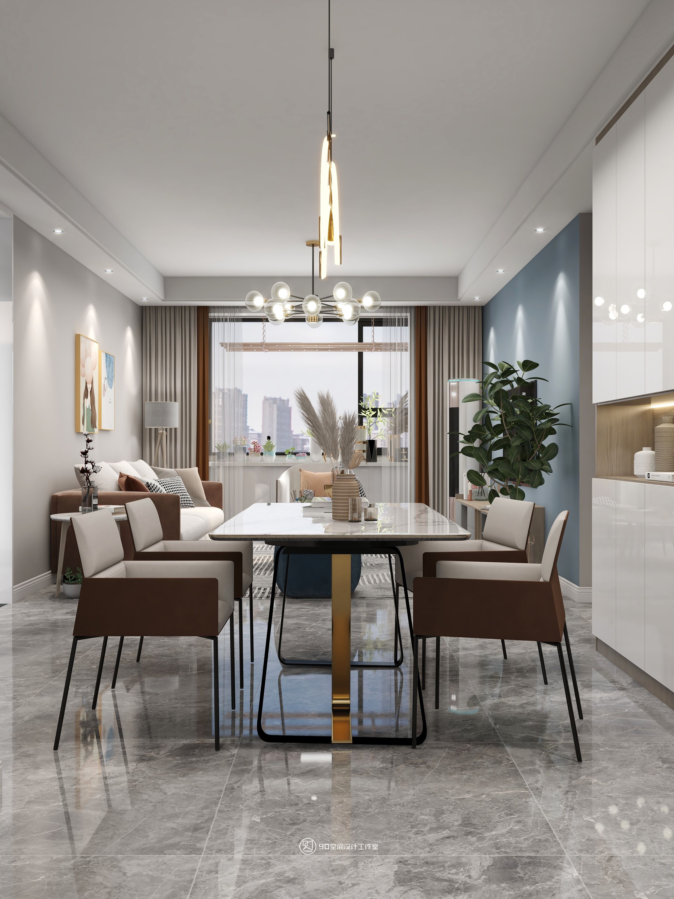 北欧风格清新家居设计-10