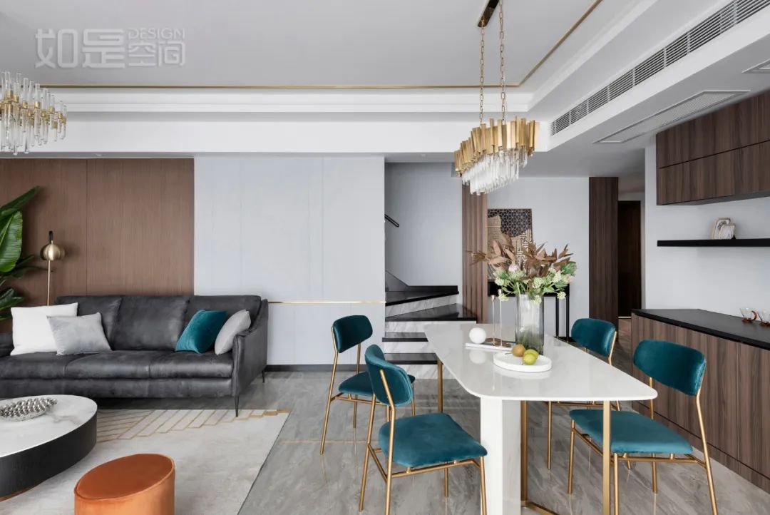 现代轻奢幸福家 | 大气时尚的跃层设计-26