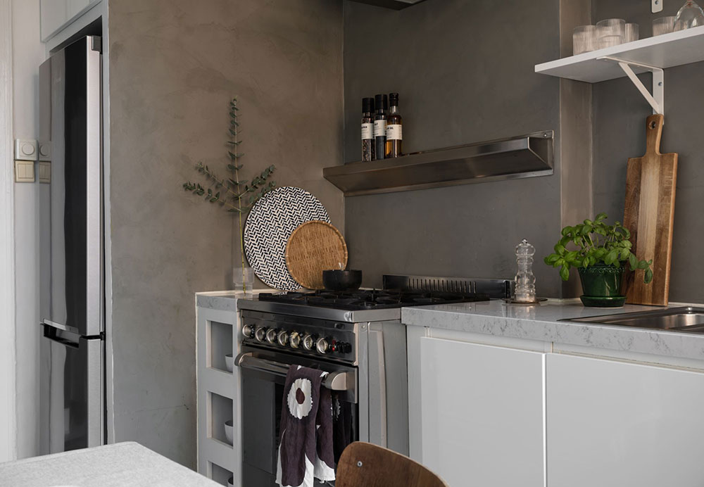 温馨舒适的斯堪的纳维亚风格公寓-25