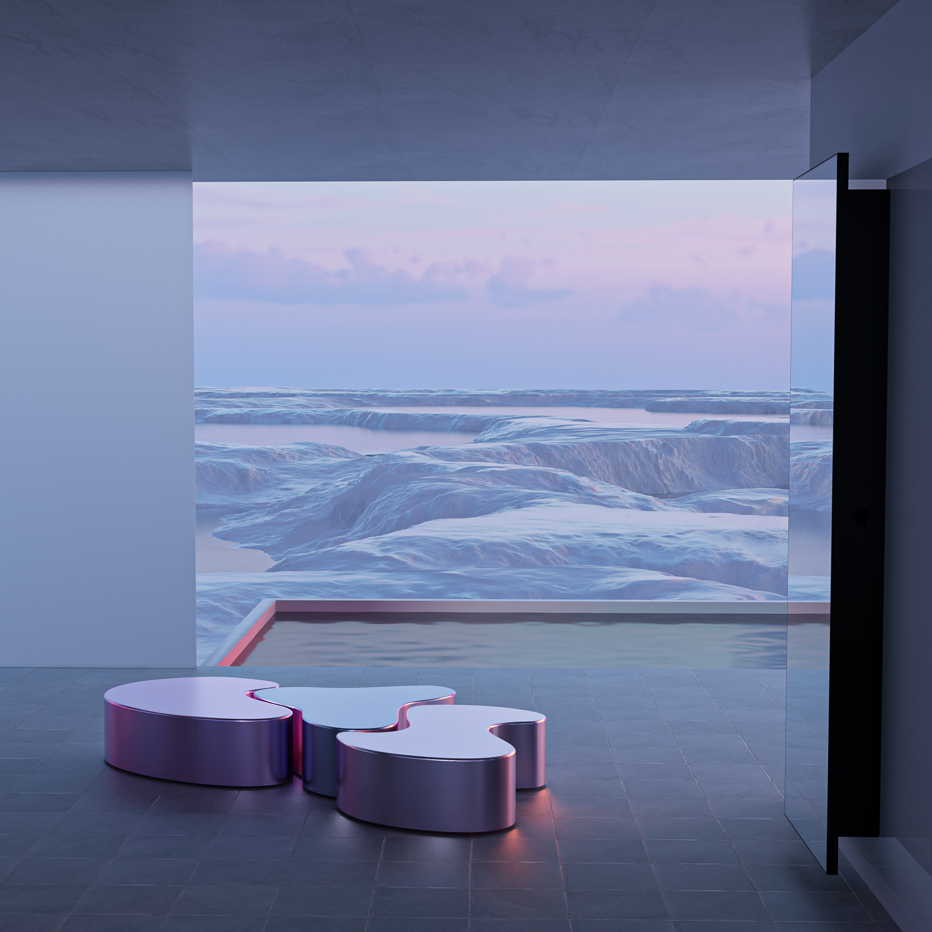 以水为元素的室内设计项目-9