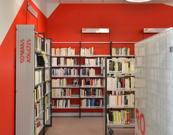 第戎方丹德乌什区新图书馆导视系统设计项目丨法国第戎丨A4 Designers-11