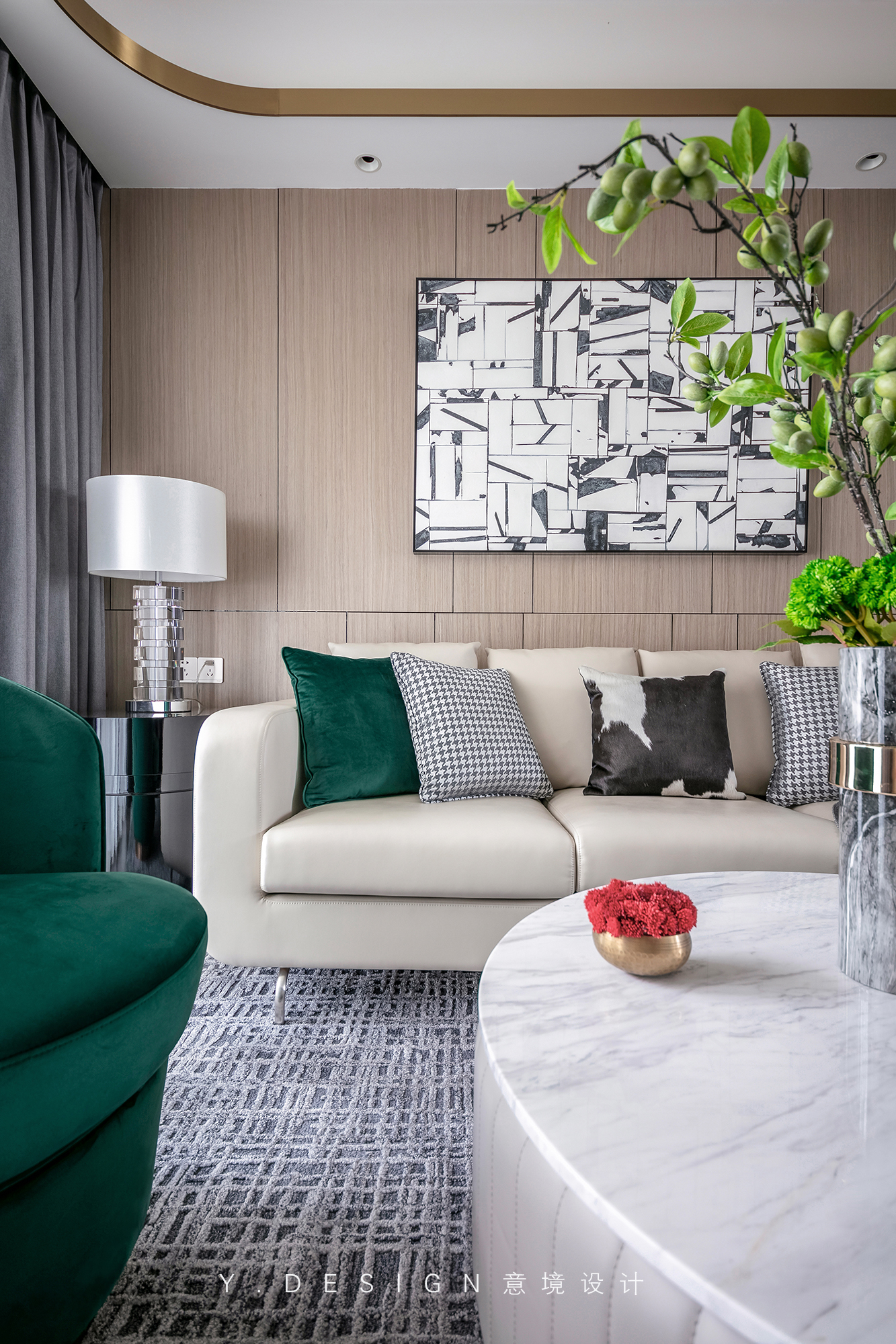 武汉 130 平米高级雅奢家居，品质生活与温暖空间的完美融合-10