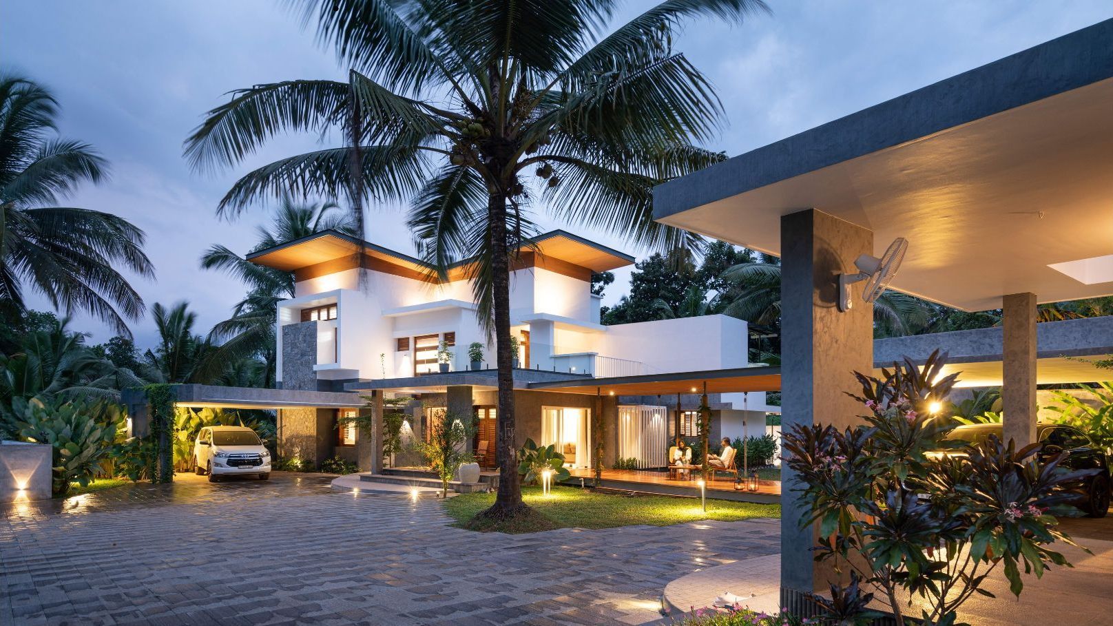 Kerala两兄弟的双子住宅丨印度-2