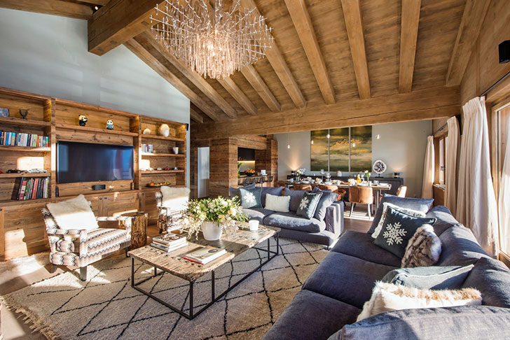 瑞士阿尔卑斯山全景木屋，自然与现代的完美融合-4